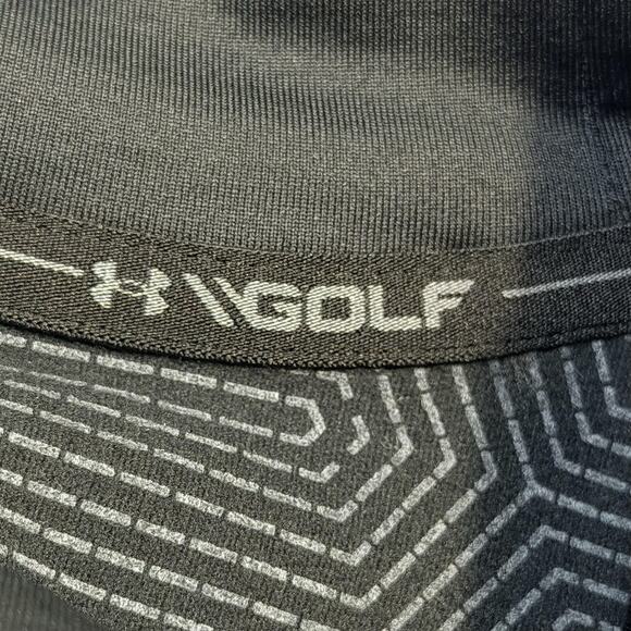 Under Armour ColdGear Infrared Shirt Mens 2XL Black Fitted UA Storm Golf - Picture 7 of 13